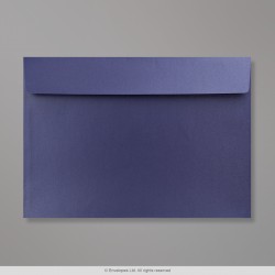 229x324 mm (C4) Mitternachtsblau Briefumschlag mit Perlmutteffekt