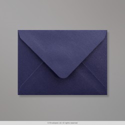 82x113 mm (C7) Mitternachtsblau Briefumschlag mit Perlmutteffekt