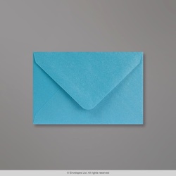 62x94 mm Babyblau Briefumschlag mit Perlmutteffekt