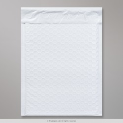 245x170 mm Wei&szlig;e Luftpolster-Versandtasche - recycelbar