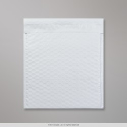 245x205 mm Wei&szlig;e Luftpolster-Versandtasche - recycelbar
