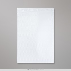 445x340 mm Wei&szlig;e Luftpolster-Versandtasche - recycelbar