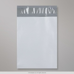 145x195 mm Biele polyetylénové zásielkové vrecko