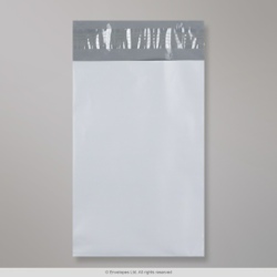 230x345 mm Biele polyetylénové zásielkové vrecko