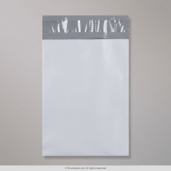 285x385 mm Biele polyetylénové zásielkové vrecko