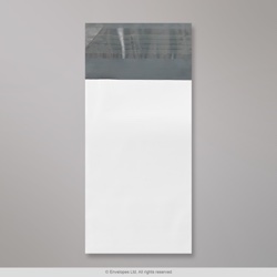 90x145 mm Biele polyetylénové zásielkové vrecko