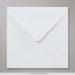 130x130 mm Weißer Briefumschläg aus Rezykliertem Papier