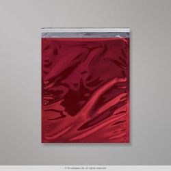 324x254 mm Rot Gl&auml;nzend Folien-Briefumschlag