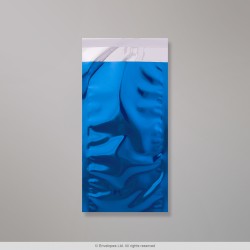 229x114 mm Blau Gl&auml;nzend Folien-Briefumschlag