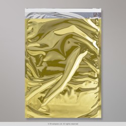 450x320 mm (C3) Gold Gl&auml;nzend Folien-Briefumschlag