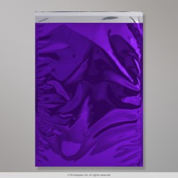 450x320 mm (C3) Violett Gl&auml;nzend Folien-Briefumschlag