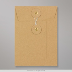 162x114 mm (C6) Manilová obálka s uzatváraním na šnúrku