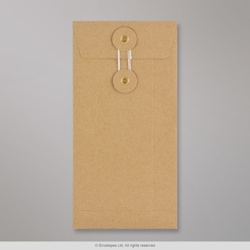 220x110 mm (DL) Manilová obálka s uzatváraním na šnúrku