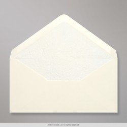 110x220 mm (DL) Ivory Envelope Lined With White Fancy Paper