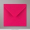 140x140 mm Envelope rosa fuschia