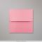 175x175mm Pink pearlescent announcement envelope