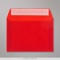 114x162mm (C6) Rød Gennemsigtig Kuvert | Galleri: 1