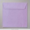 130x130 mm Lilac Textured Envelope