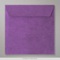 155x155 mm envelope com textura - violeta