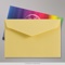 62x94 mm Gul Diamantsegl Kuvert | Galleri: 1