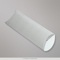 220x110+30 mm (DL) caixa almofada com Ondulação - prata