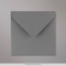 130x130 mm Dark Grey Gummed Envelope | Galleri: 1