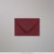 65x94 mm Clariana Burgundy Envelope | Galleria: 1