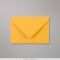 82x113 mm (C7) Clariana Dark Yellow Envelope | Galleria: 1