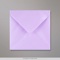 130x130 mm envelope lilás brilhante