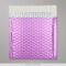 165x165 mm Lilac Metallic Matt Bubble Bag