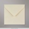 140x140 mm Envelope cor marfim