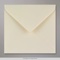 155x155 mm envelope cor marfim