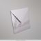 130x130 mm envelopes fini&ccedil;&atilde;o espelho prateados