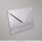 162x229 mm (C5) Envelopes de prata espelho de acabamento